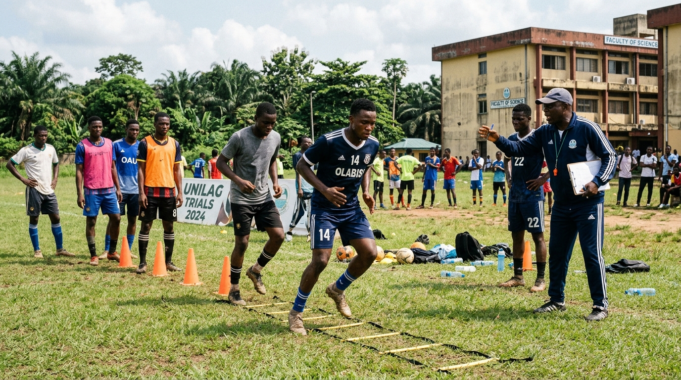 Open Trials 2026: RealOne FC Kicks Off Campus Scouting at JABU